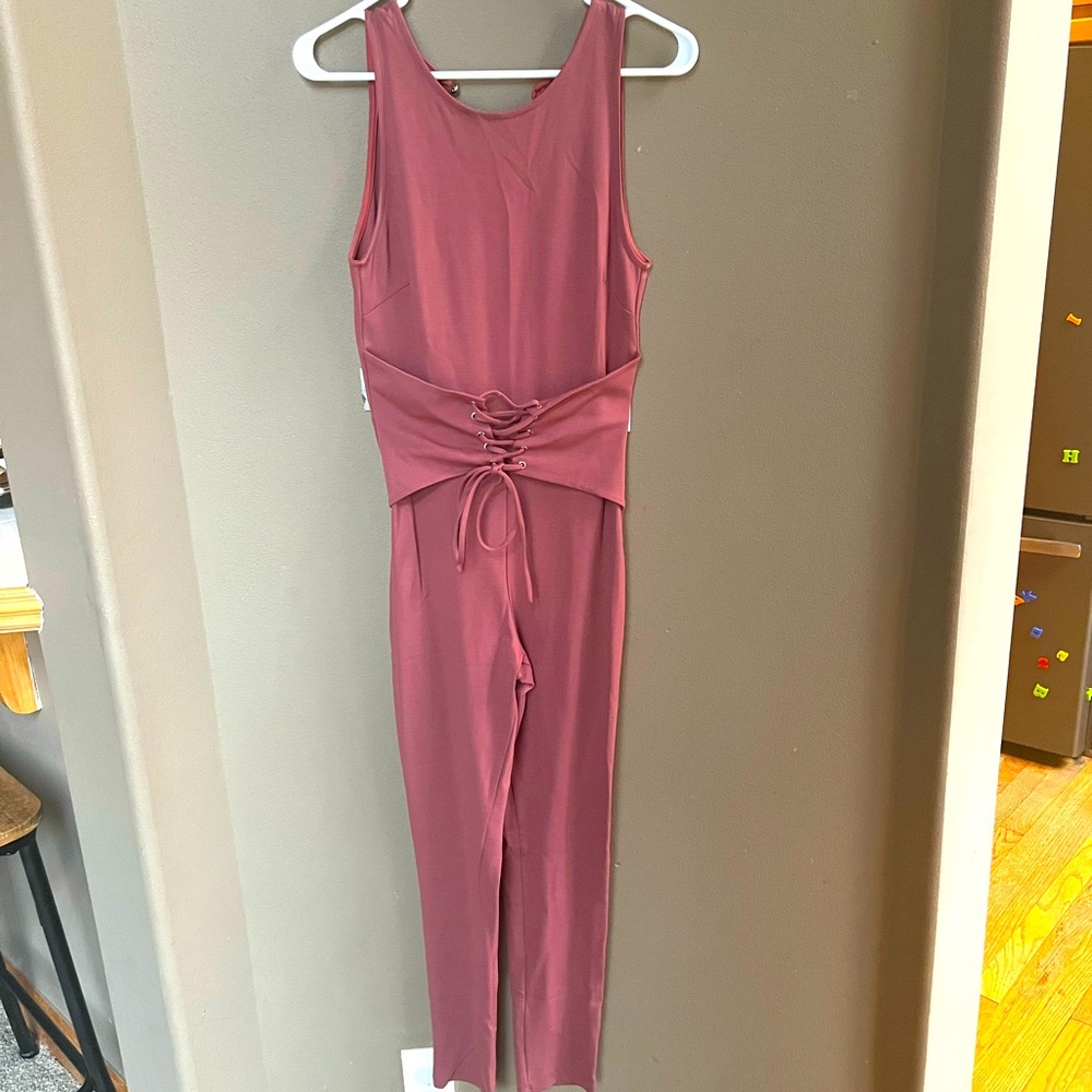 💚 Women’s Sexy Pink Jumpsuit